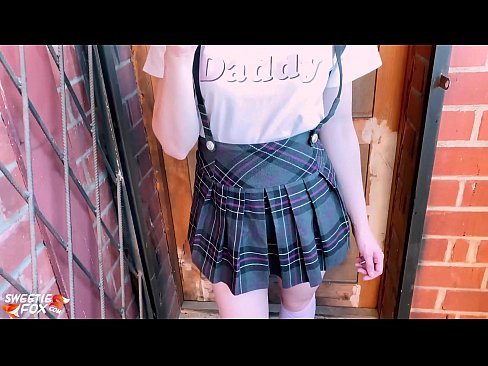 ❤️ 女学生深深地吸吮她的鸡巴，代替上课做爱 ☑ Quality sex