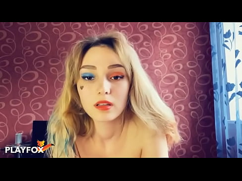 ❤️ 神奇的虚拟现实眼镜让我和哈雷-奎因做爱 ☑ Quality sex